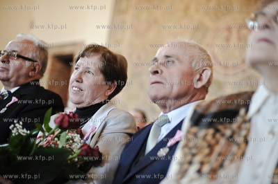 Jubileusz pozycia malzenskiego par 50 plus w Ratuszu...