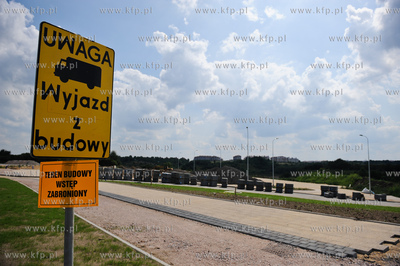 Gdansk. Budowa ulicy Nowej Lodzkiej oraz nowej lini...