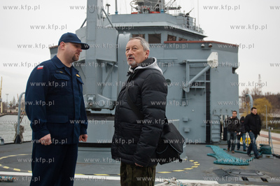 Gdynia. Port Wojenny w Gdyni. Jan Tuszyński z Poznania,...