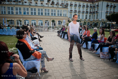Ogrod hotelu Sofitel Grand. Sopot Fashion Days 2012....