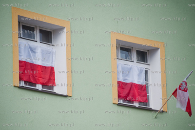 Gdansk. Siedlce. Budynek przy ulicy Paska 5 specjalnie...