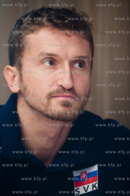 Gdansk. Hotel Mercure. Konferencja prasowa poprzedzajaca...