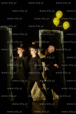 Gdansk. Teatr Wybrzeze. Proba spektaklu pt. Martwe...