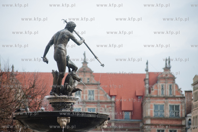 Gdansk. Obchody 380 urodzin Fontanny Neptuna. Uroczysta...