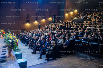 Gdansk. Europejskie Centrum Solidarnosci. Gala 70-lecia...