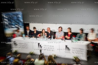 Gdynia. Festiwal Filmow w Gdyni. Spotkanie z tworcami...