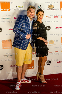 Sopot. Molo. Gala wreczenia Diamentowego Klapsa Filmowego...