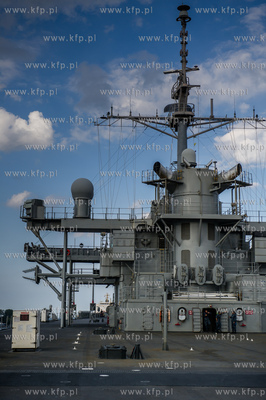 Gdynia. Wizyta amerykaskiego okretu USS Mount Whitney....