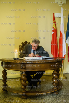 Gdańsk. Nowy Ratusz. Siedziba Rady Miasta. Wyłożona...