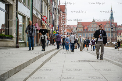 Gdańsk. Oddana do użytku po remoncie ulica Stągiewna,...