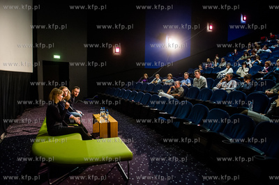 Gdynia. Multikino. 41. Festiwal Filmowy w Gdyni. Spotkanie...