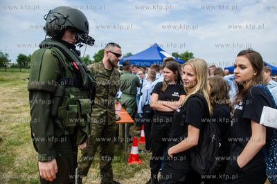 Gdańsk. Matarnia. Oddzial Prewencji Policji KWP w...