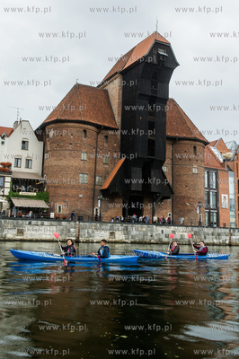 Gdańsk. Lider Nowoczesnej Ryszard Petru oraz posłanka...