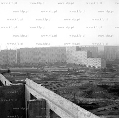 Budowa osiedla Gdansk Zaspa 13.01.1975  4styczen75_z.kosycarz_p31...