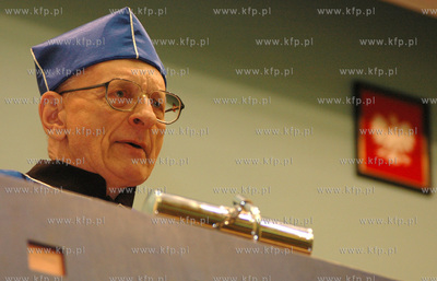 Nadanie tytulu doktora honoris causa Uniwersytetu Gdanskiego...