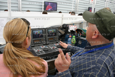 Wizyta papieza Benedykra XVI w Polsce.Centrum prasowe...