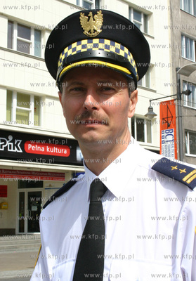 Dariusz Wisniewski, komendant Strazy Miejskiej w Gdyni...