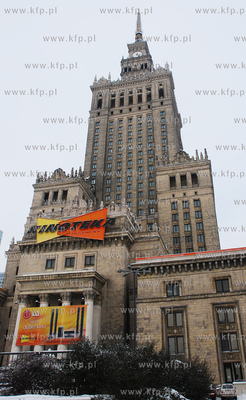 Palac Kultury i Nauki w Wrszawie 10.02.2007