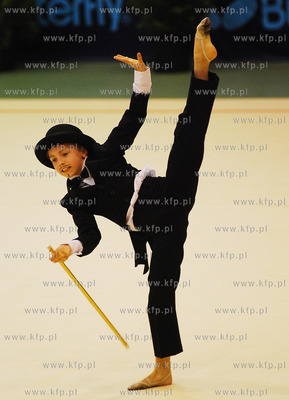 Hala MOSiR w Rumi. Miedzynarodowy Turniej w Gimnastyce...