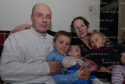 5-letni Sebastian Miszkowski ze wsi Barlomino w gminie...