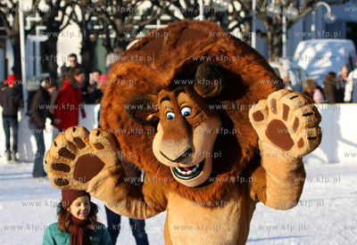 Sopot, Molo. Wizyta Lwa Alexa, jednego z bohaterow...