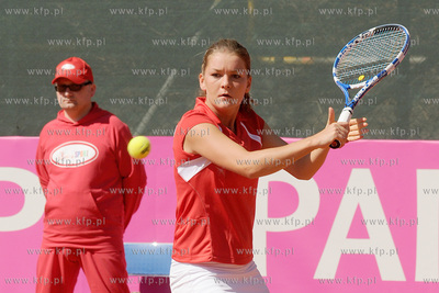 Korty TKS Arka Gdynia. Fed Cup - turniej tenisowy kobiet...