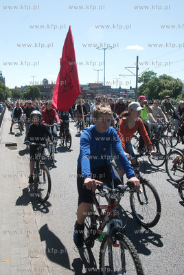 Najwieksza w Polsce uliczna demostracja rowerowa czyli...