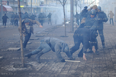 Plan zdjeciowy filmu o masakrze robotnikow na Wybrzezu...