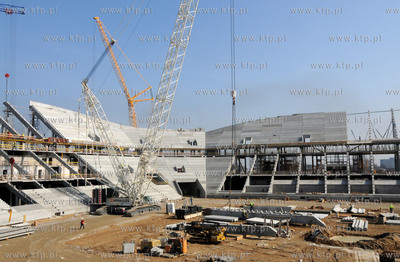 Budowa stadionu PGE Arena na Gdanskiej Letnicy.
25.03.2010
fot....
