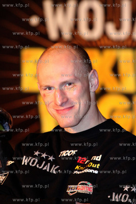 Gala Wojak Boxing Night w Gdyni. Nz. Krzysztof Diablo...