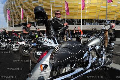 PGE Arena. Gdansk. III Swietojanski Zlot Motocyklowy....