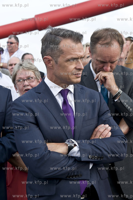 Otwarcie mostu w Kwidzynie. Minister Trasportu Slawomir...