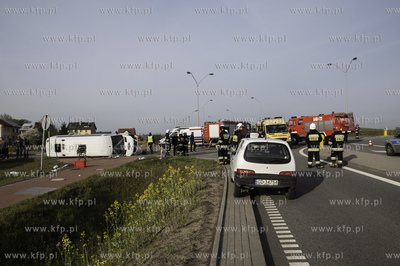 Pelplin. Kierowca busa, którym podróżowało 20 osób...