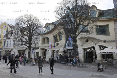Sopot. Ulica Monte Cassino tzw. Monciak. Na zdjeciu...