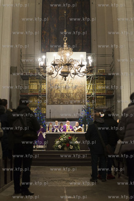 Gdańsk. W Bazylice Mariackiej odbyła się msza w...