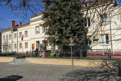 Budynek Komendy Powiatowej Policji przy ulicy Wita...