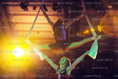 Gdansk, hala widowiskowa AWFiS. Wielka gala konczaca...