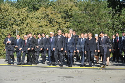 Obchody 70 rocznicy wybuchu II wojny swiatowej w Gdansku....