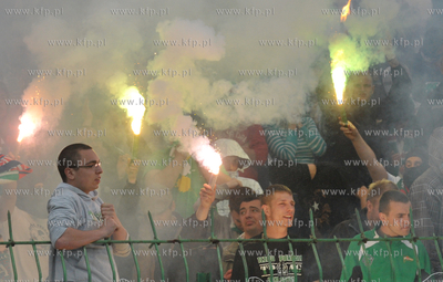 Mecz pilkarski ekstraklasy Lechia Gdansk - Zaglebie...