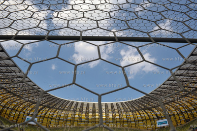 Dzien otwarty nowego gdanskiego stadionu PGE Arena....