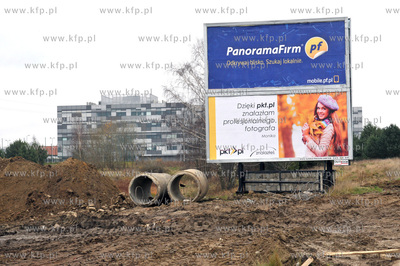 Okolice lotniska w Gdansku Rebiechowie i ul. Slowackiego,...