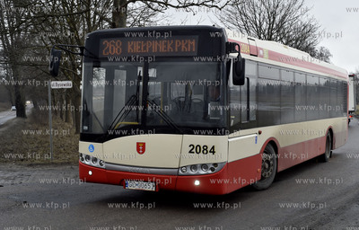 Gdańsk-Kokoszki autobus miejski marki Solaris linii...