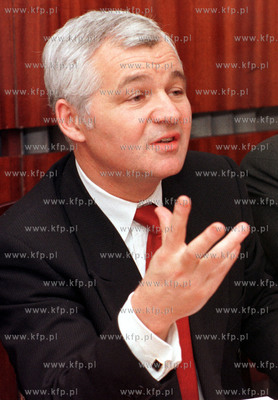Jan Krzysztof Bielecki 10.12.98 fot. Wojtek Jakubowski...