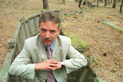 Miroslaw Wadolowski burmistrz Helu. Na zdjeciu w dawnych...