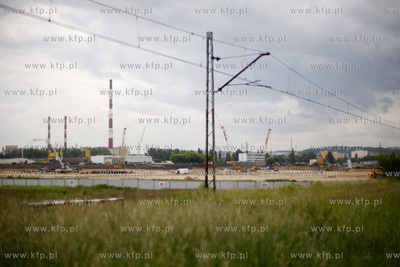 Gdansk. Budowa stadionu pikarskiego Baltic Arena.
16.06.2009
fot....