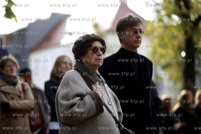 Sopot. Uroczystość odsłonięcia Kamienia Miłosza...