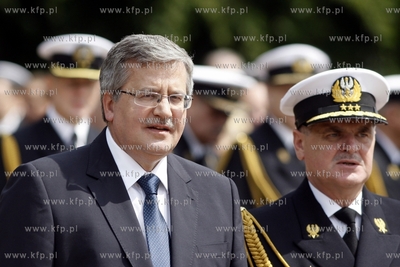 Gdynia.  Święto Marynarki Wojennej. Uroczystosci...