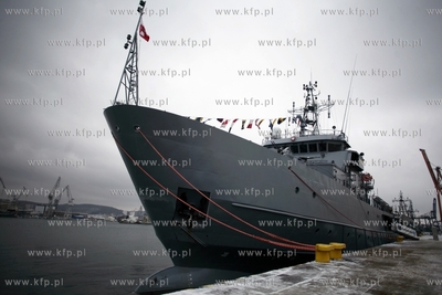 Gdynia Oksywie. Port Wojenny. Uroczystosc objecia przez...