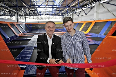 Otwarcie parku trampolin Jumpcity w Gdyni przy ul.Tadeusza...