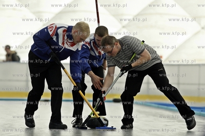 Lodowisko Brama Oliwska. Miedzynarodowy Turniej Curling'owy...